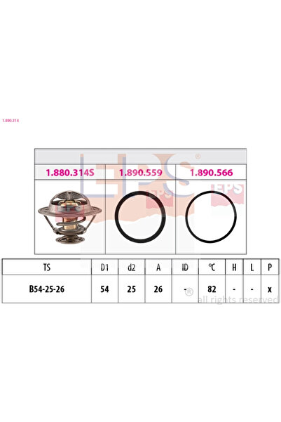 Eps Termostat Lichid Racire Fiat Campagnola/Ducato Panorama/Ducato Bus Iveco ...