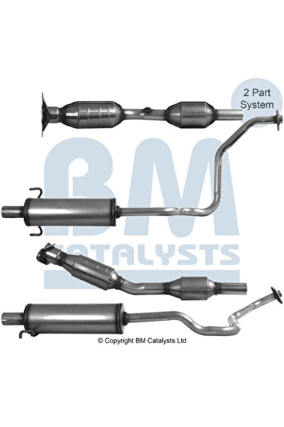 BM CATALYSTS Catalizator Toyota Prius Liftback