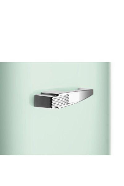 SMEG 50’s Retro Style Aesthetic Freestanding Refrigerator with Freezer Compartment, Pastel Green