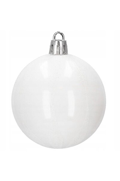 SERSIMO Set de globuri și decorațiuni de Crăciun, 72 de piese, diverse dimensiuni, alb