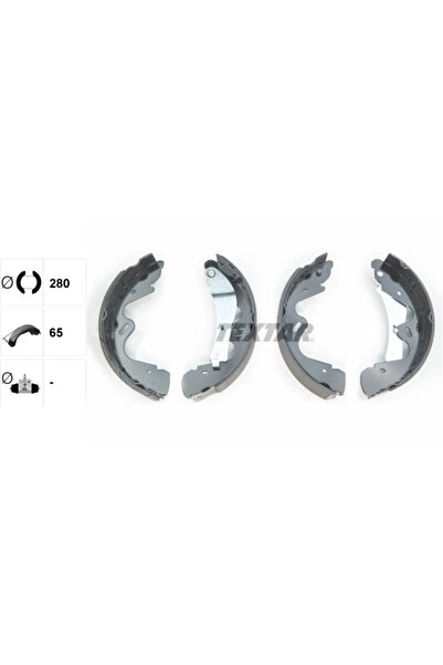 TEXTAR Set Saboti Frana Nissan Cabstar E/Terrano 2 1993-2007