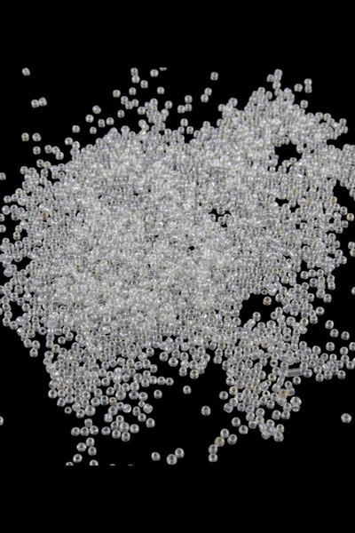 Serhat Aksesuar ve El İşçilik 08 خرز رملي شبه شفاف 3 مم (100 جرام 6000 قطعة)