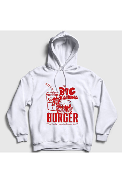 Presmono Φούτερ με κουκούλα Unisex White Big Kahuna Burger Pulp Fiction 576737tt