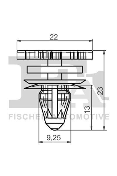 FA1 Clips Acoperire Decorativa Si Protectie Seat Ibiza 2
