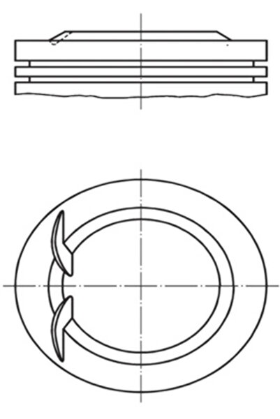 MAHLE Piston Opel Astra G Combi (t98) 1998-2004 Petrol