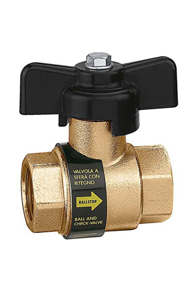 Other Robinet cu bilă cromat de 3/4" cu supapă de sens unidirecțional