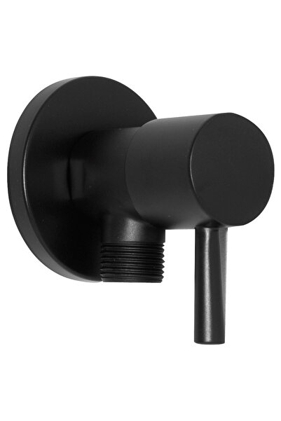 Other Robinet ceramic de colț 1/2"x3/8", negru