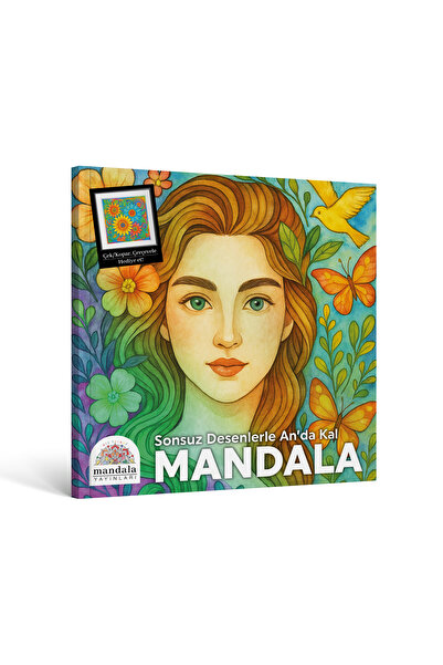 Art Terapi Mandala Yayınları MANDALA #SONSUZ DESENLERLE AN'DA KAL #YETİŞKİNLE...