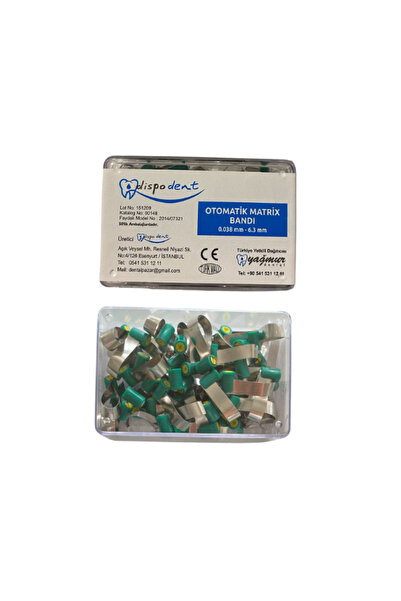 Ditok Dental Otomatik Matrix Bandı 0.038 mm - 6.3 mm