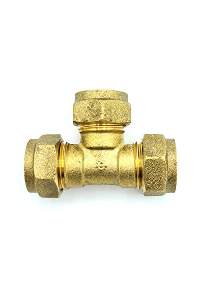 Other 15mm Brass Compression Tee for Heating & Plumbing
