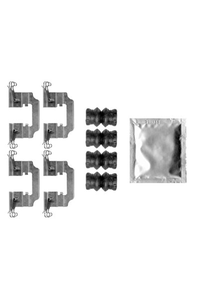 Bosch Set Accesorii Placute Frana Dacia Logan Mcv 2 Renault Espace 5/Megane 4...