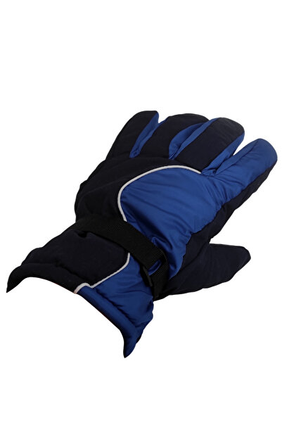 WINNERS Çocuk Saks Mavi - Siyah Kar Kayak Eldiveni