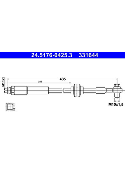 Ate Furtun Frana Opel Corsa D/Corsa E Vauxhall Corsa Model 3/Corsa Model 4/Co...