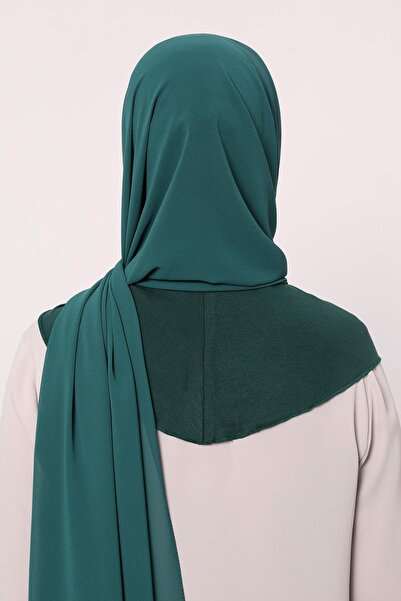 Levidor Σμαραγδένιο μεγάλο σάλι από σιφόν χιτζάπ