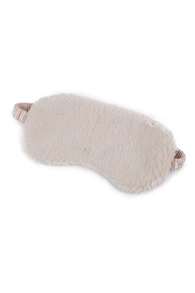 Crisalida Mască de somn de călătorie 11 x 19,5 cm bej