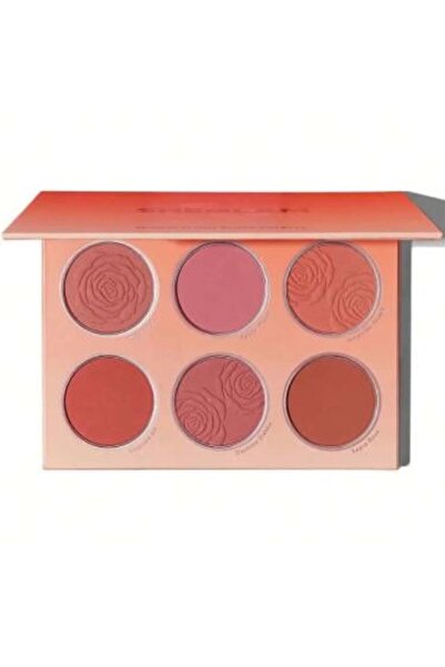 SHEGLAM - Floral Flush Blush Palette Multiple Colors, 6 Colors