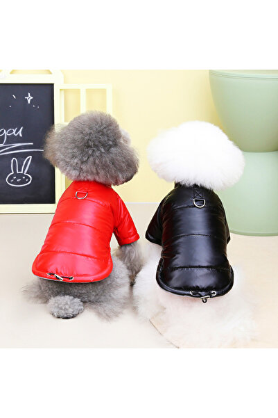OEM Geaca flausata de iarna, pentru animale de companie mici si mijlocii, cu ...
