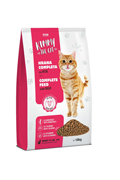KIMMY Dry food for cats Kimmy, Beef, 10kg