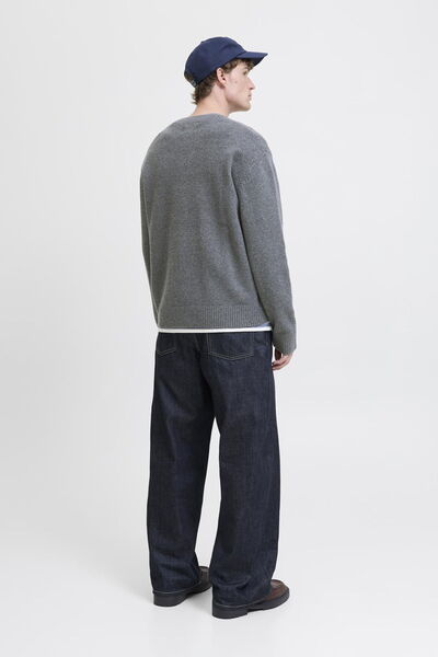 Jack & Jones Men's V-Neck Buttoned Sweater - Norrebro