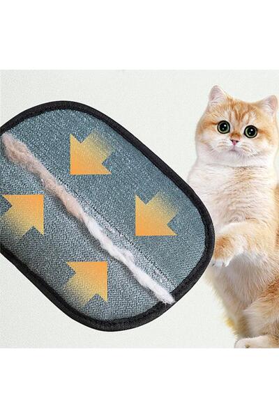 Atakan Petshop Cat Dog Hair Collection Glove Gray