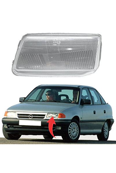 Genel Markalar Opel Astra F Sol Far Camı 1991-1994 1216003CAM