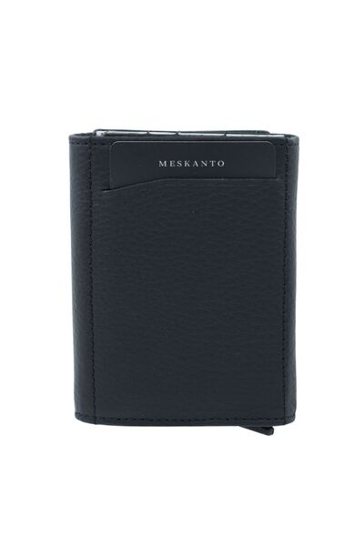 Meskanto Genuine Leather Mechanism Wallet