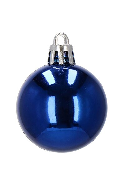 SERSIMO Christmas bauble set, 20 pieces, 3 models, 4cm, dark blue