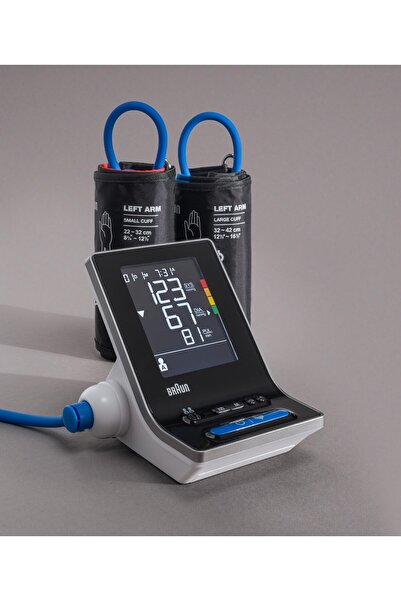 Braun Braun ExactFit™ 3 Upper Arm Blood Pressure Monitor with Clinical Accuracy, 2 Displays, and Optimal Comfort