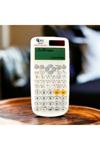 Pin 113B Beyaz 552 Bilimsel Fonksiyonlu Hesap Makinesi GKE