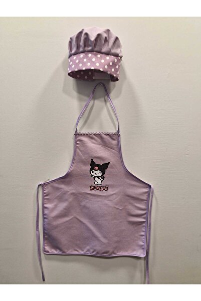 HM POLİSAJ çocuk aşçı önlük şapka takımı