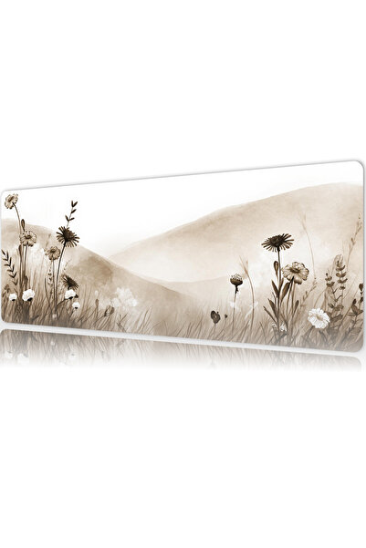 urzuva Autumn Calm Gaming Oyuncu MousePad 80x30 cm 3mm Mouse pad, Masaüstü Mat