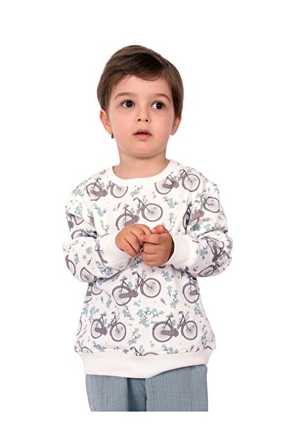 Ozmoz By Mukadder Özden 100% Cotton Spring Little Boys Sweatshirt