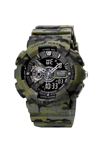 Skmei Ceas pentru bărbați Sport Camuflaj Digital Analog Cuarț