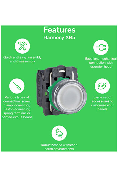 Other Harmony XB5 Plastic Mounting Base - ZB5AZ009