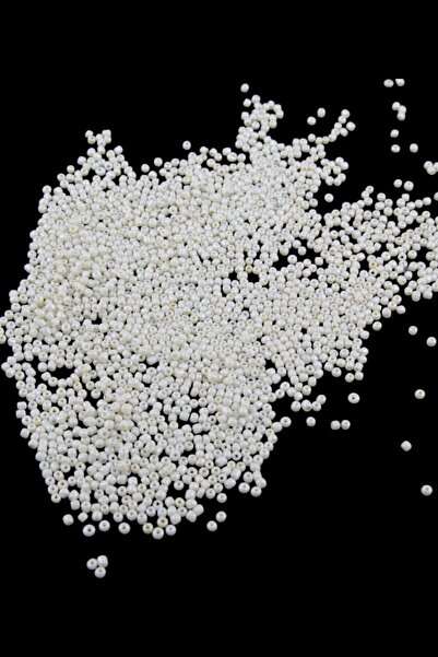 Serhat Aksesuar ve El İşçilik 08 كريمة رملية 3 مم حبيبات (100 جرام 6000 قطعة)