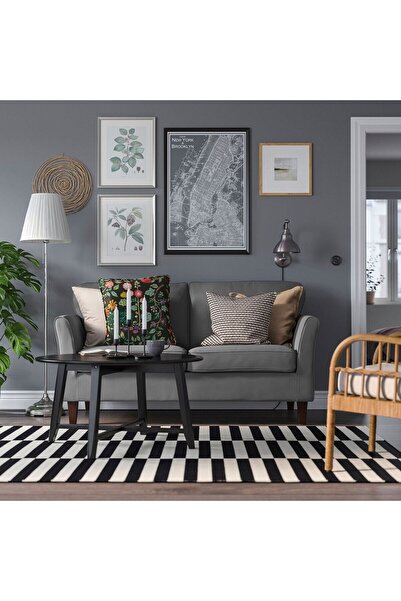 hobiurun 2'li kanepe, hakebo koyu gri
