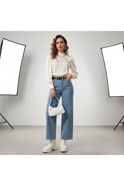 NiceLook Women's casual jeans with trendy prints