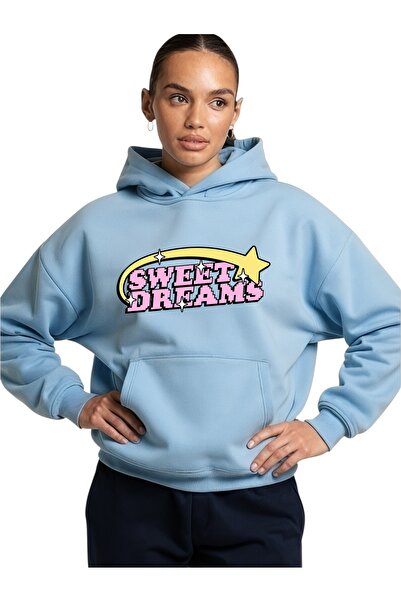 ArtYus Unisex Sweet Dream Colorat Special cu imprimeu Bumbac supradimensionat...