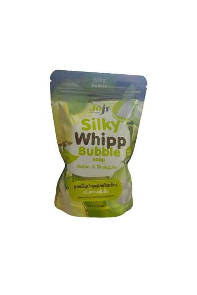 Joji صابون سيلكي ويب بابل بنكهة البطيخ والأناناس