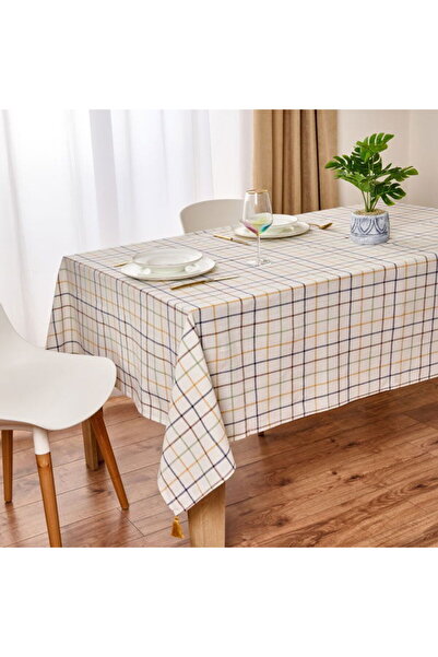 My Home Myhome Madison Tablecloth - Ecru / Colored - 150X220 cm