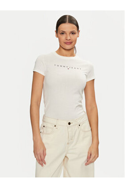 Tommy Jeans Women's T-Shirt DW0DW18398 White
