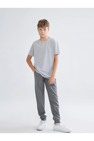 LC Waikiki Pantaloni de sport Jogger pentru băieți cu talie elastică LCW Kids