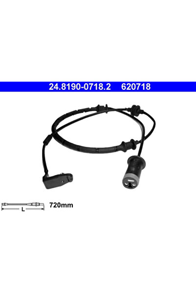 Ate Senzor De Avertizare Uzura Placute De Frana Opel Astra G/Zafira A Microbu...