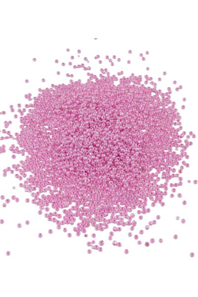 Serhat Aksesuar ve El İşçilik 08 خرز سكر اللؤلؤ الرملي الوردي 3 مم (100 جرام ...