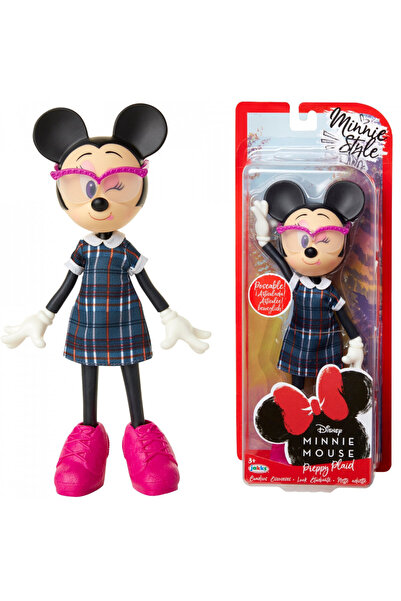 Disney Doll - Minnie Mouse Preppy Plaid, 24 cm, Toys