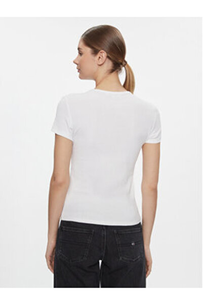 Tommy Jeans Women's T-Shirt DW0DW17383 White