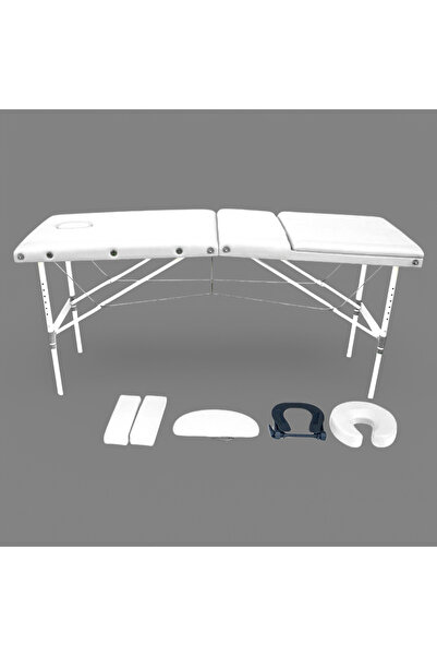 Martin Velo Sport Masa de masaj, cadru aluminiu, 3 sectiuni, Alb