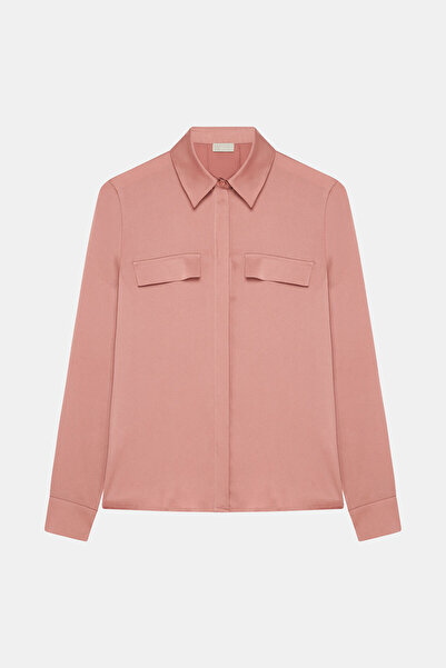 W Collection Dried Rose Long Sleeve Blouse