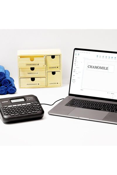 Brother P-touch PT-D460BT Business Expert Connected Label Maker | Connect and Create via Bluetooth®