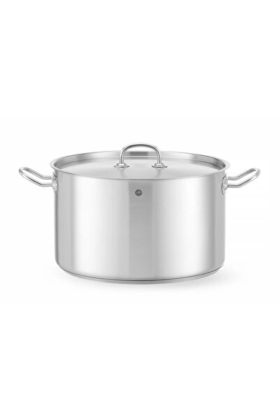 Other Oală medie Kitchen Line cu capac 15 l diametru 320 x 190 mm - Hendi 836507